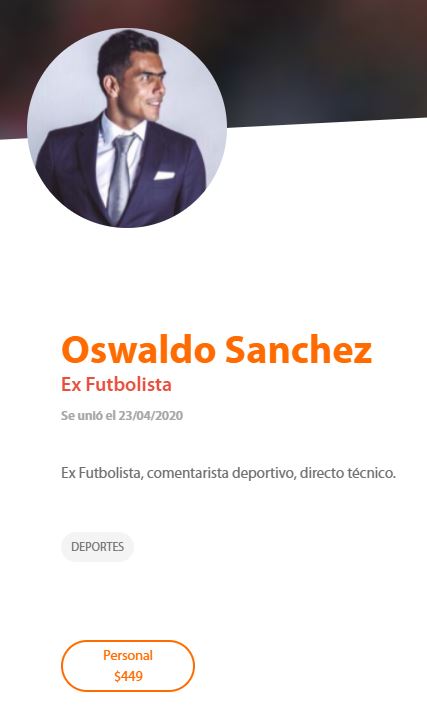 San Oswaldo hoy es comentarista en TUDN