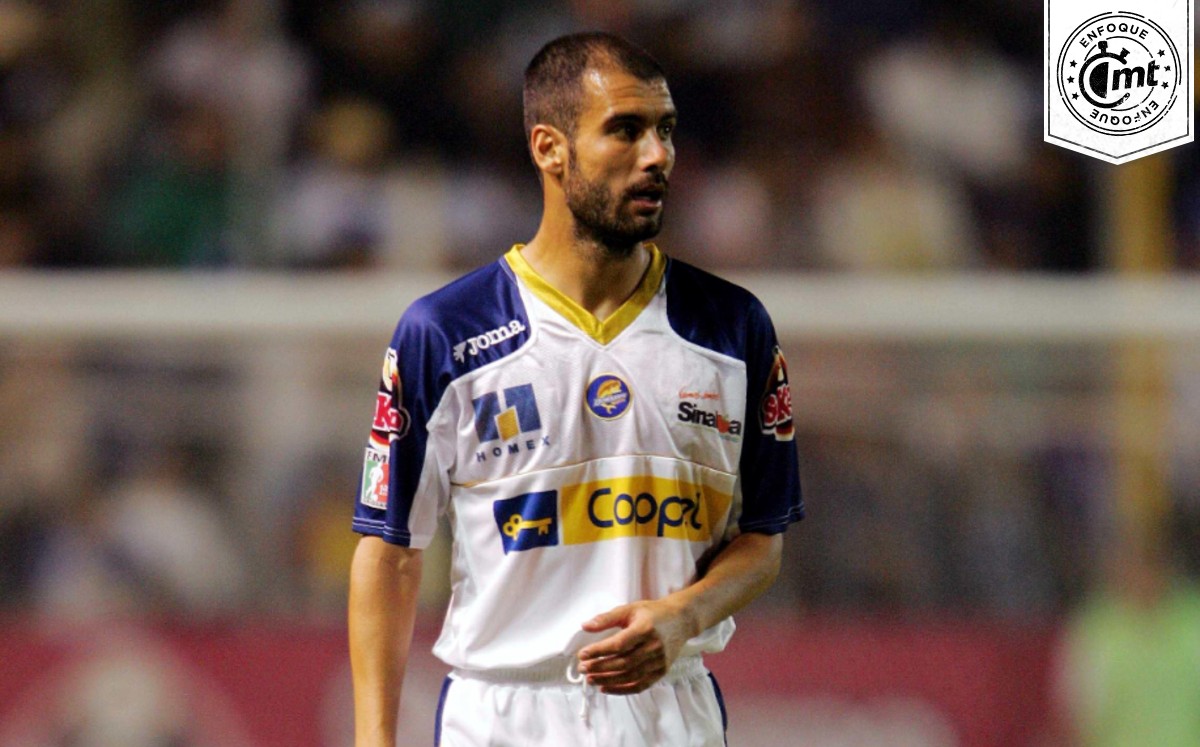 Guardiola no pudo contener la emoción en el penalti que le detuvo Cirilo Saucedo a Cuauhtémoc Blanco. Foto: Mexsport