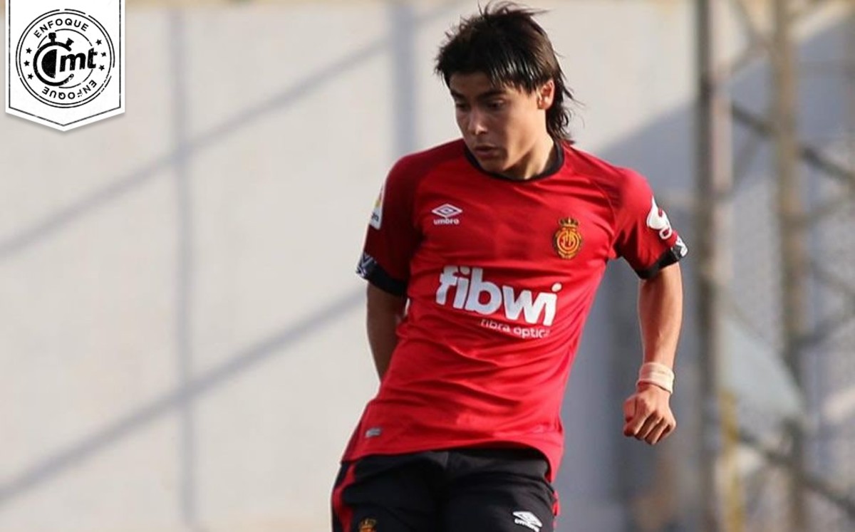 Luis Pérez quiere convencer a Luka Romero para que venga al Tri. Foto: Mallorca