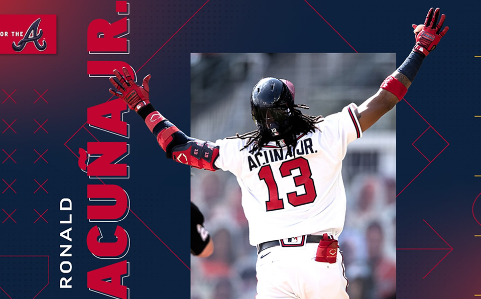 Ronald Acuña regresa y empata récord de los Bravos