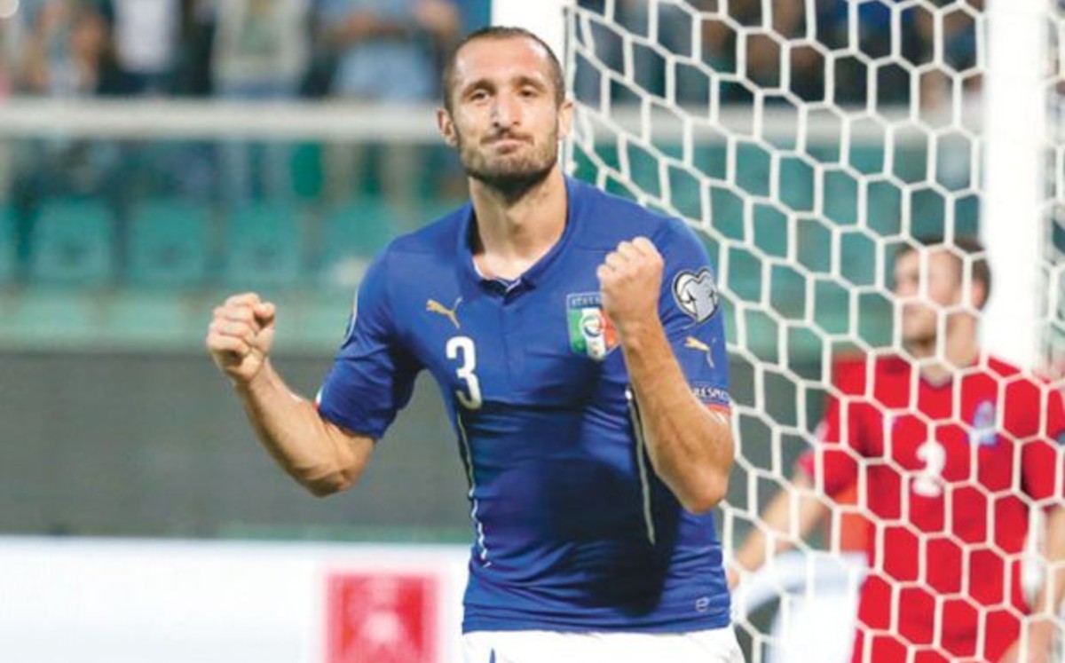 La ausencia de Chiellini se debió a un error poco convencional. Foto: AFP