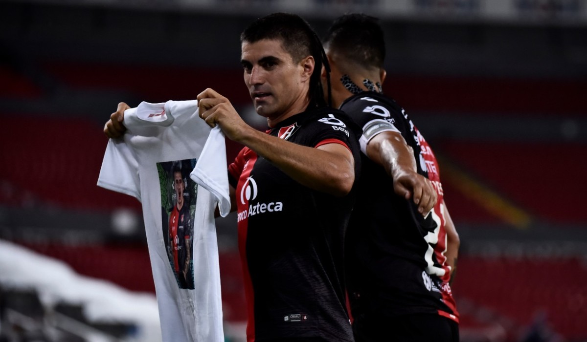 Malcorra dedicó su tanto a el Gary. FOTO: Imago7.