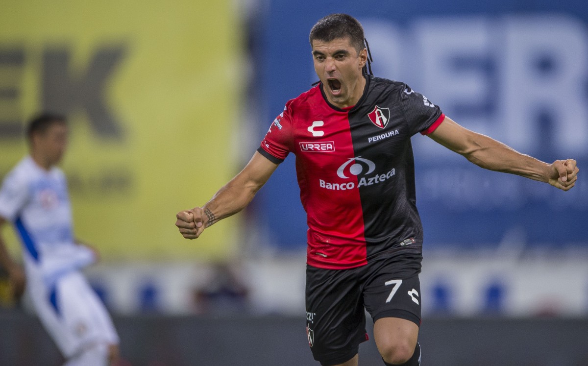 Malcorra gritó a todo pulmón su gol ante Cruz Azul. FOTO: Mexsport.