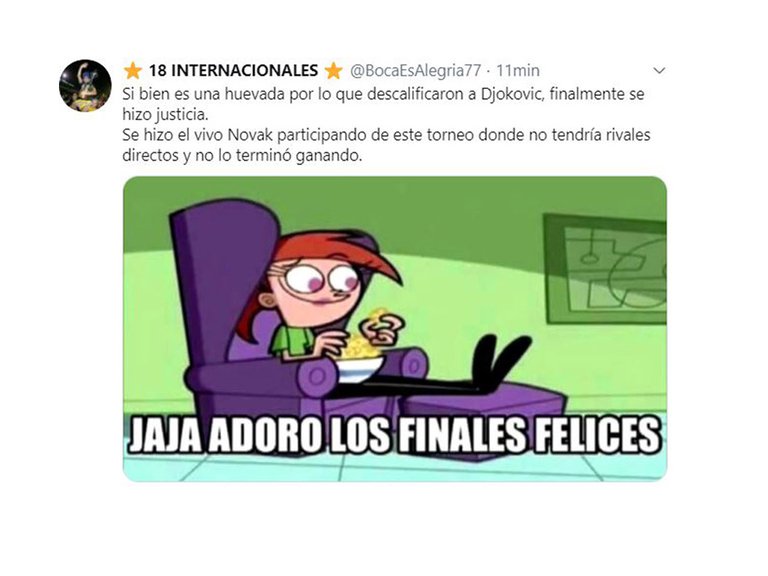 Los memes del pelotazo de Djokovic a la jueza del US Open están en Mediotiempo.