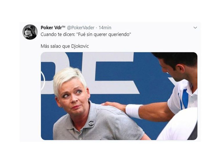 ¡Casi nos la parten en dos a la pobre jueza de línea!