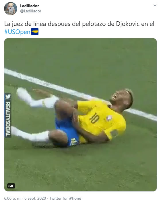 Nadie tan chillón como Neymar, que ya dejó escuela en todos los deportes.