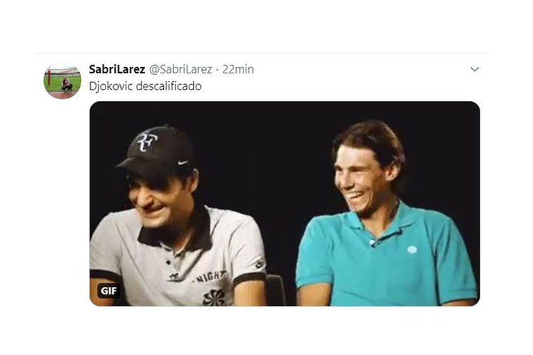 Sin jugar, Federer y Nadal son de los más felices porque es un chance menos de Nole de ganar otro Grand Slam.