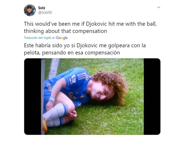 Es cosa de brasileños eso del drama, aquí David Luiz deja la evidencia.