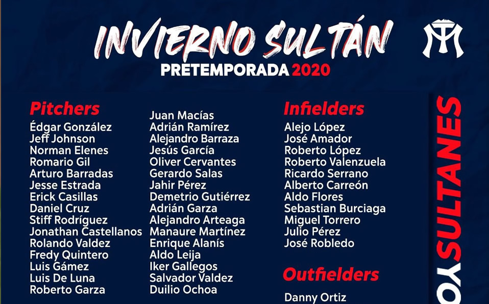 LMP: Sultanes presenta lista de invitados a pretemporada 2020-2021