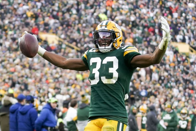 Aaron Jones | Packers: Aaron Rodgers ya no es el "centro del universo" en Green Bay, ahora el corredor es el arma clave.