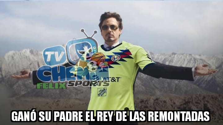 ¡Con voltereta y una coladera en la defensa, papá!
