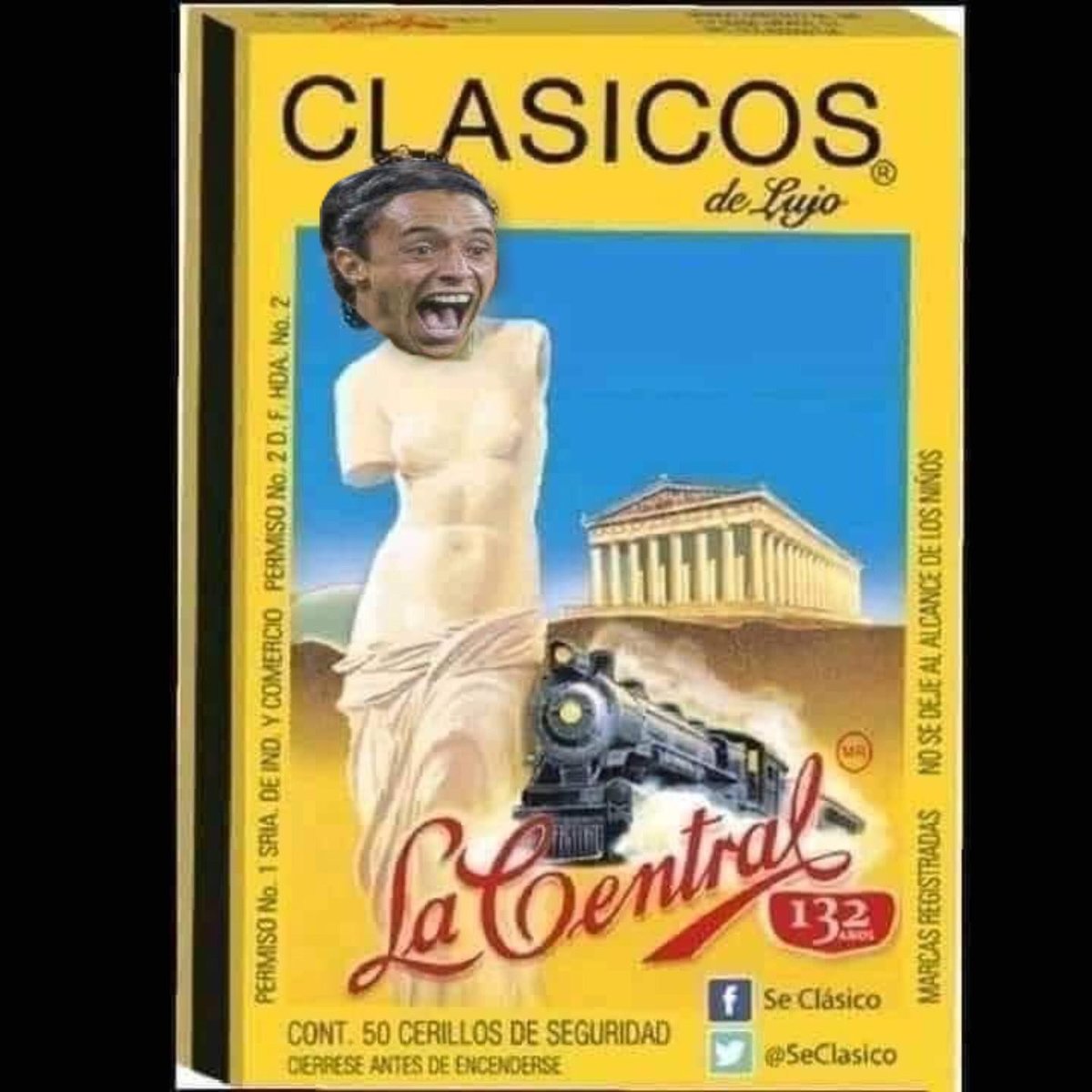 Ahora sí que "todo un Clásico" lo de Toño 'Sin Brazos' Rodríguez.