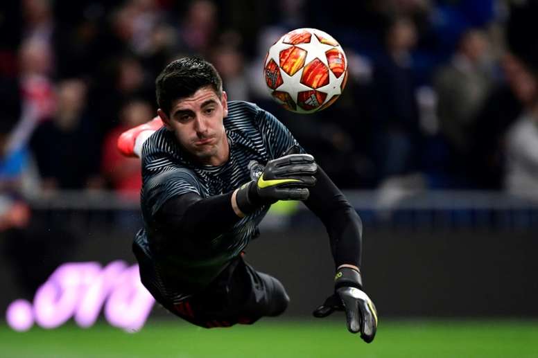 Thibaut Courtois, portero del Real Madrid (Foto: AFP)