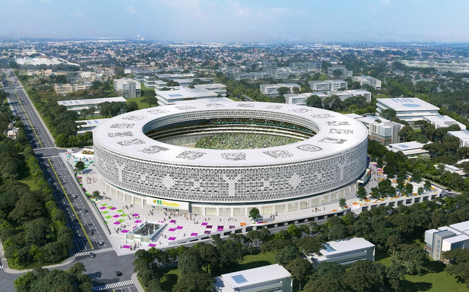 Así lucirá el estadio de la novena de Yucatán