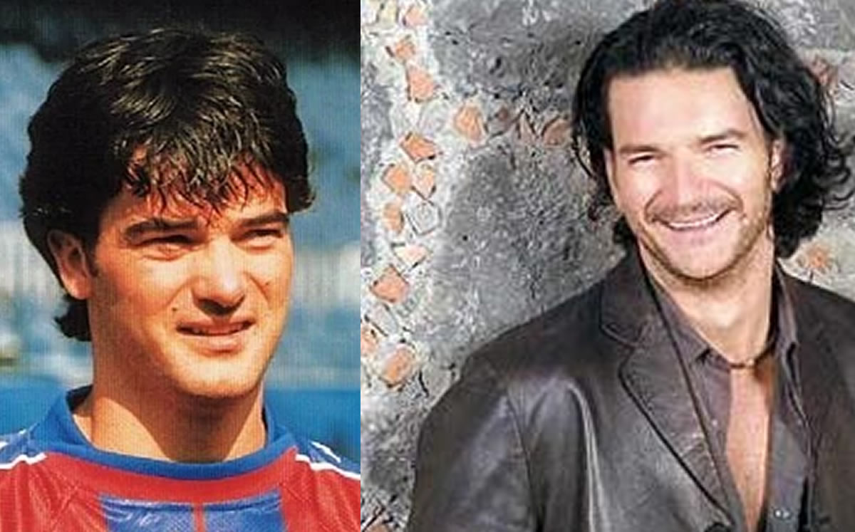 Fernando Couto y Ricardo Arjona.