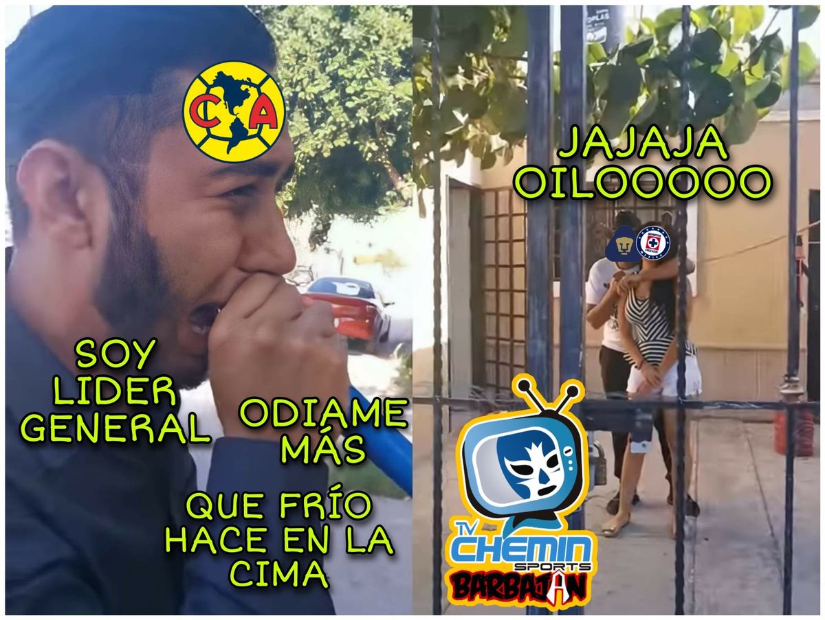 El martes, América anadab muy presumido, pero los verdaderos grandes ya lo bajaron de la cima.