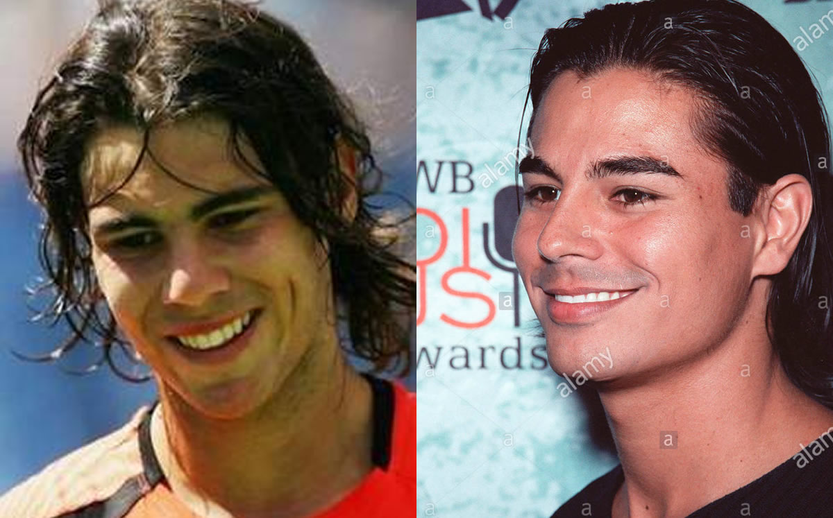 Rafa Nadal  y Julio José Iglesias.