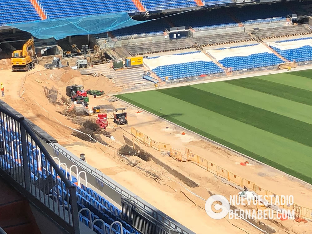 Entre sus máximas innovaciones estarán una plataforma retráctil debajo de la cancha.