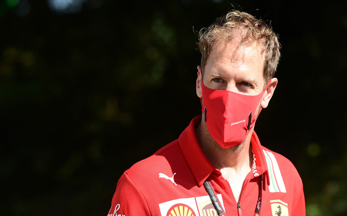 Vettel dejará Ferrari al final de la temporada. (AFP)