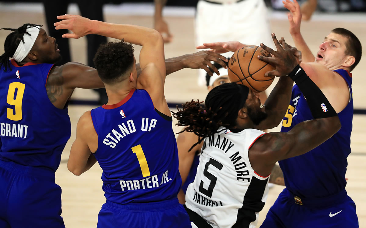 Los Nuggets se crecieron a la hora buena (AFP)