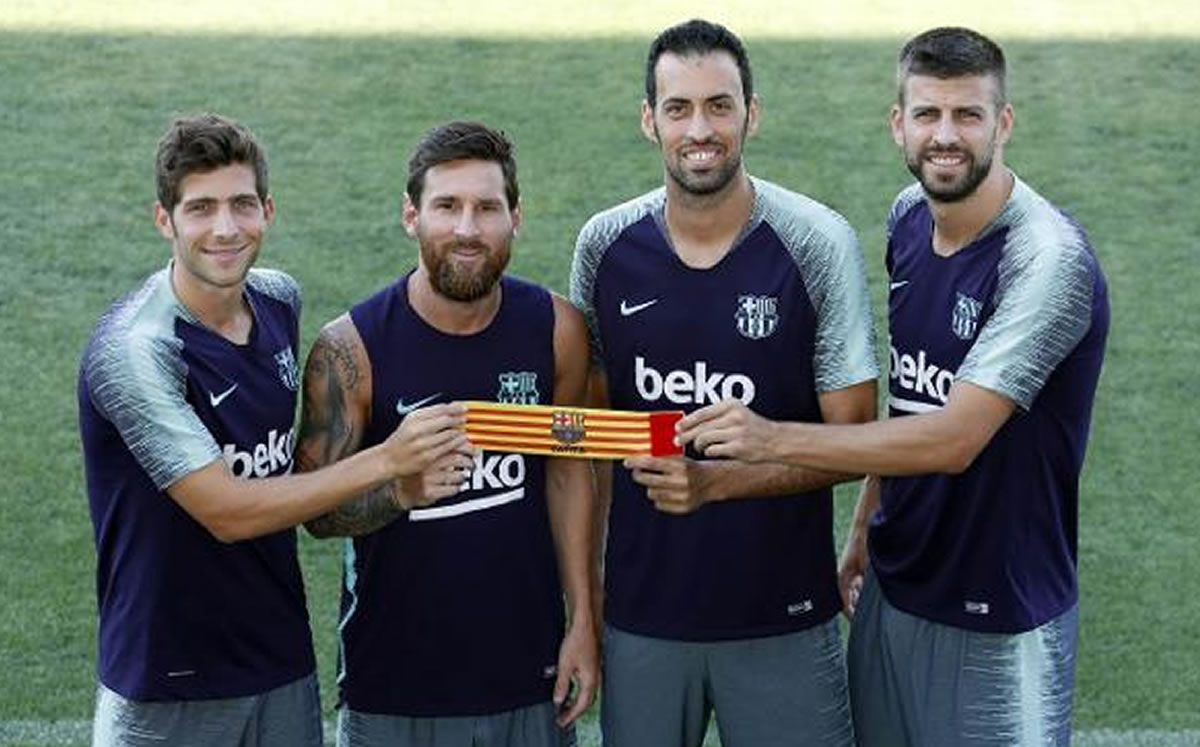 Los hombres fuertes del cuadro blaugrana (Twitter @FCBarcelona_es)