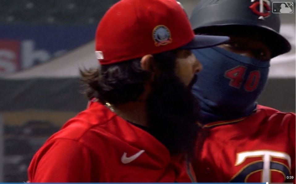 El incidente no pasó a mayores. (Foto: Captura de pantalla, MLB.com)