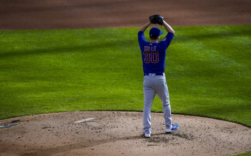 Mills consiguió el No-hitter 16 en la historia de los Cubs. (Foto: AP)