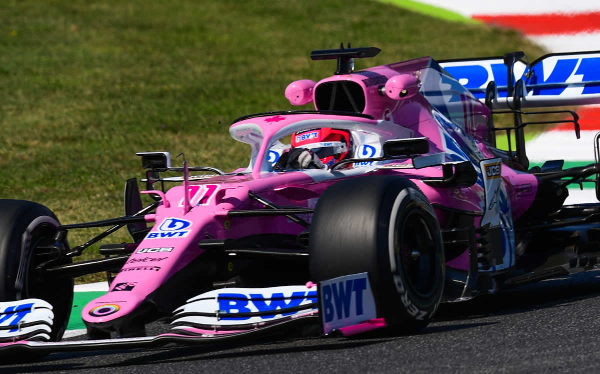 Serio Pérez durante el GP de Toscana. (Foto: AFP)