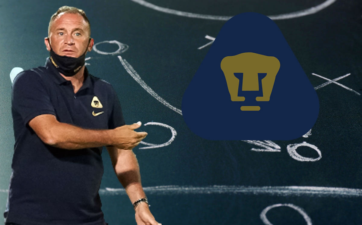 Andrés Lillini tiene a Pumas como líder gracias a su táctica fija.