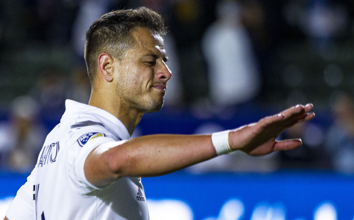 Chicharito regresó con LA Galaxy. (Foto: Imago7)