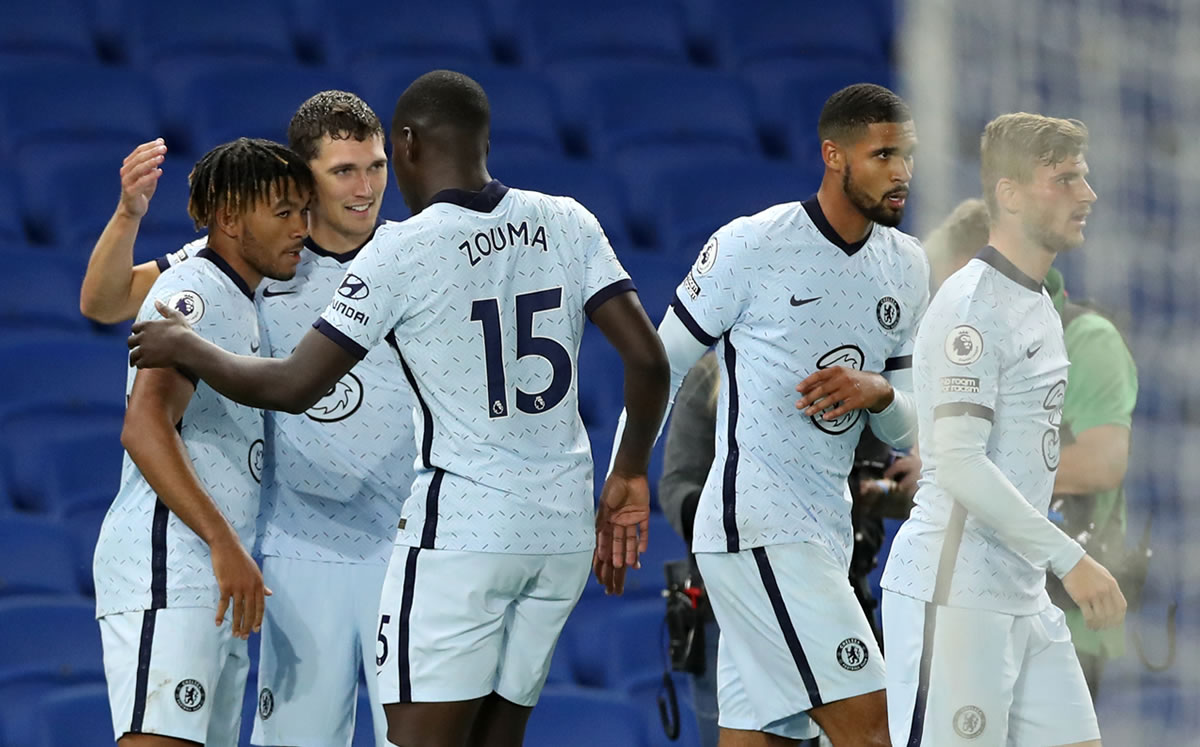Los Blues se agenciaron su primer triunfo (AFP)