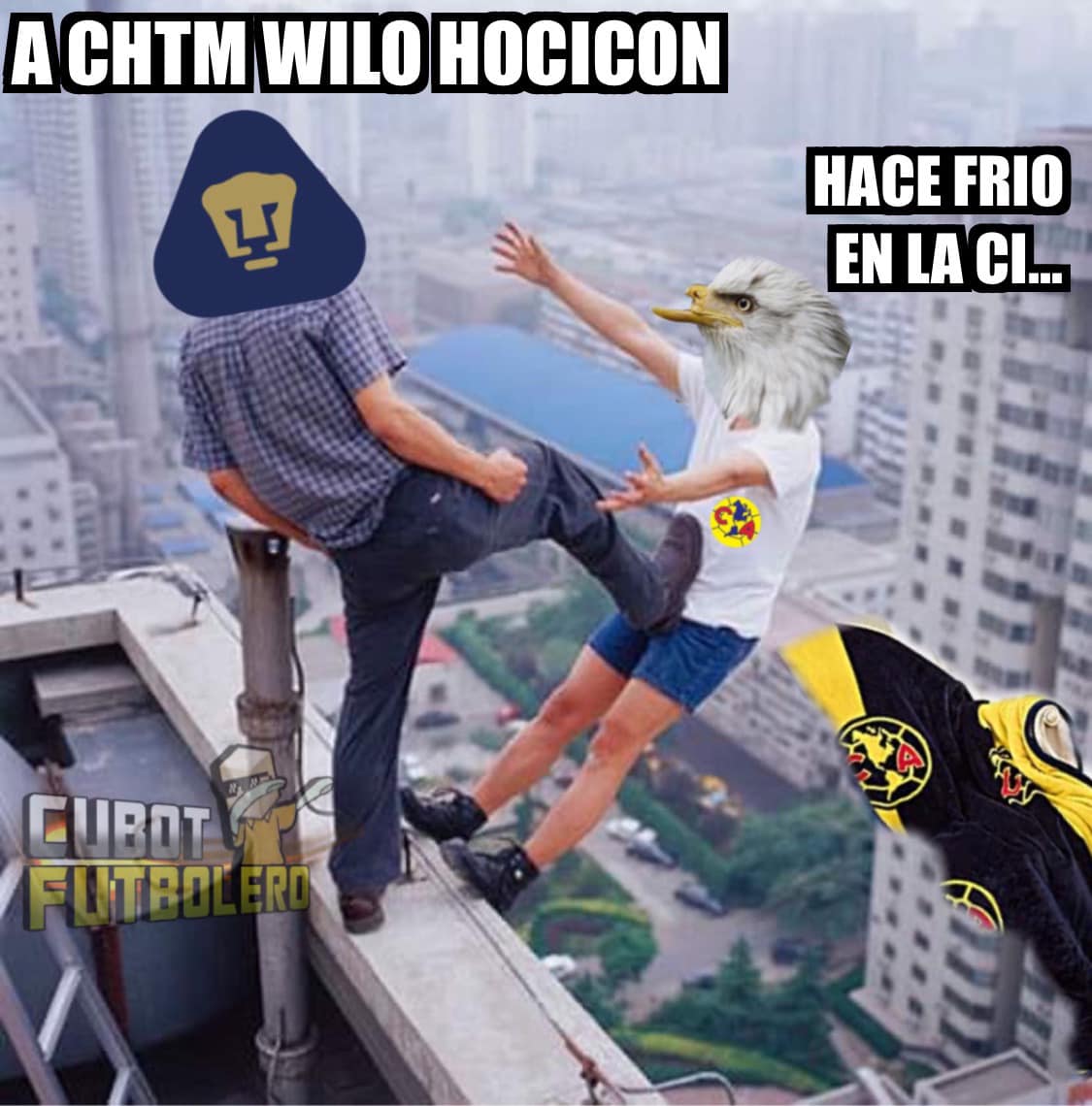 Esta Águila no vuela en la cima, así es que ¡llégale!