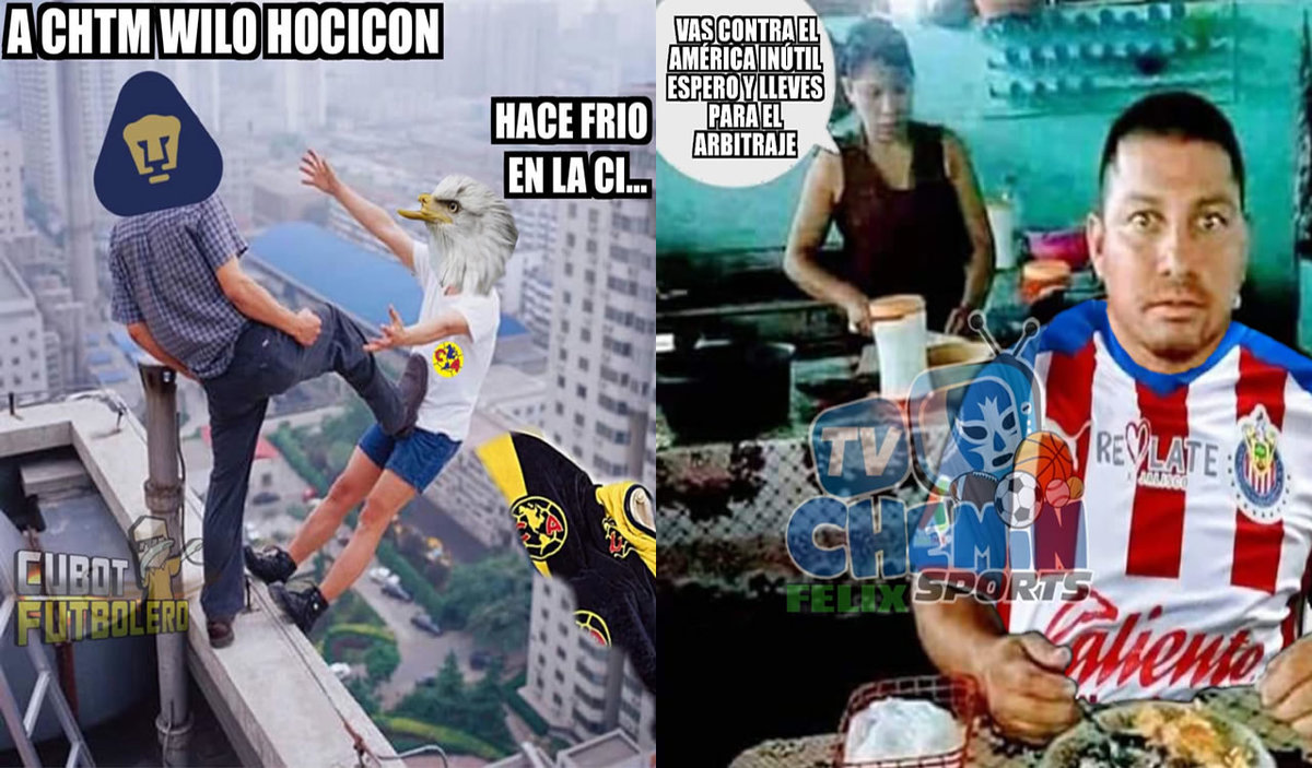 Pumas le dijo "quítese" al América y Chivas se prepara para que el VAR le ayude en el Clásico.