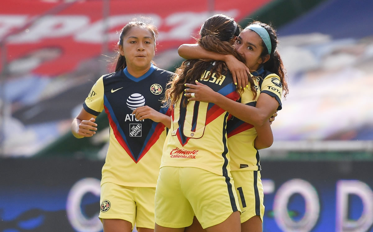 América Femenil logró su quinto triunfo. (Foto: Imago7)