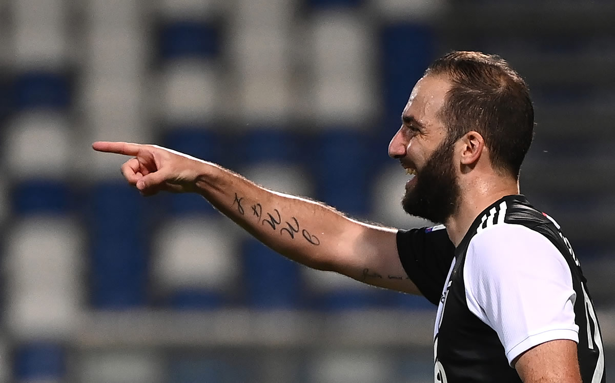 Gonzalo Higuaín. (Foto: AFP)