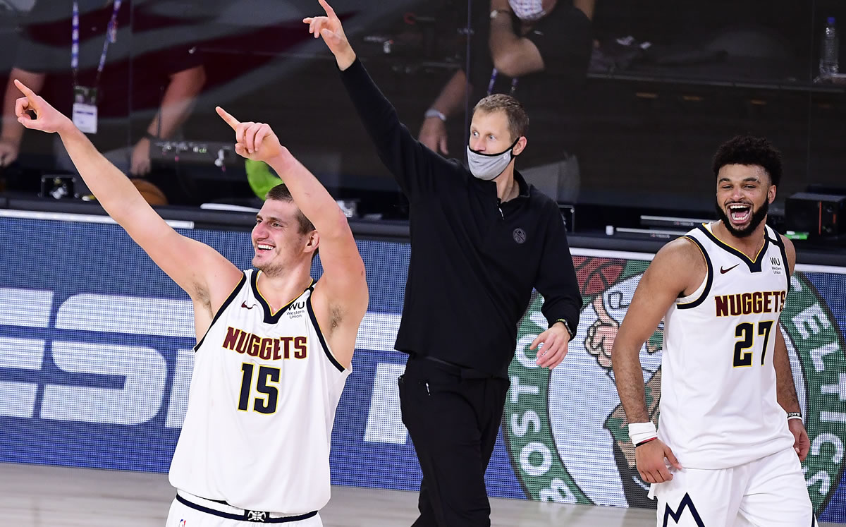 Jokic y Murray fueron dos de los artífices del triunfo. (Foto: AFP)