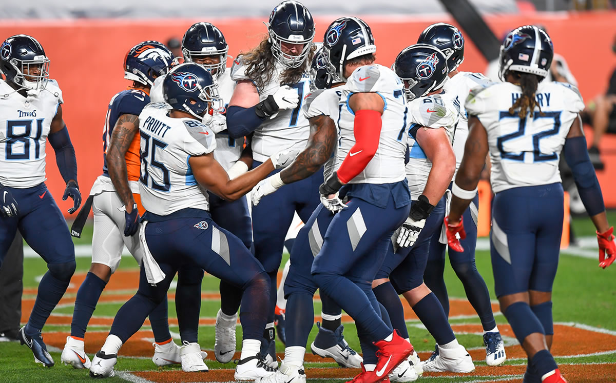 Los Titans se llevaron una sufrida victoria (AFP)