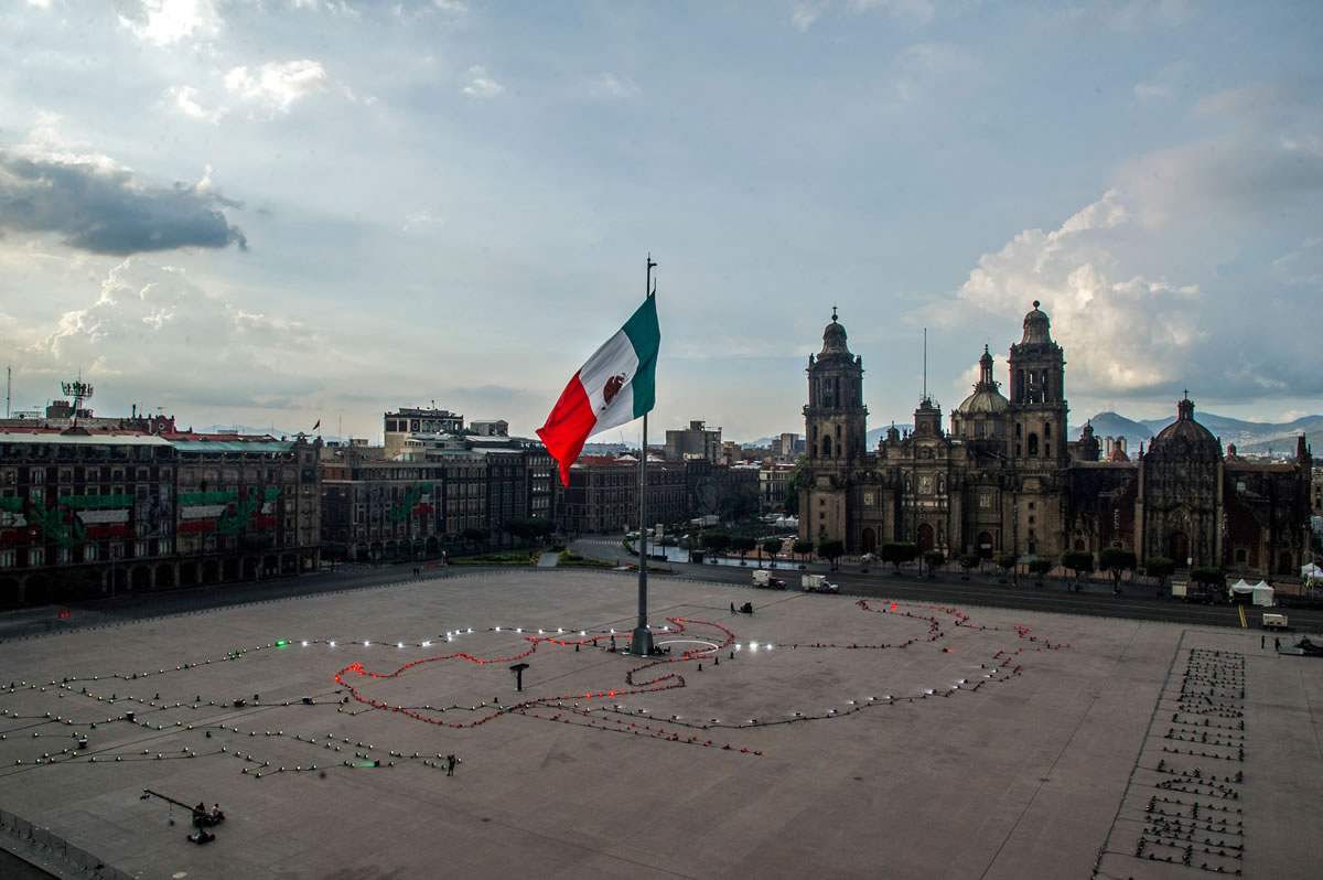 Panorámica a lo largo de la tarde. (Foto: AFP)