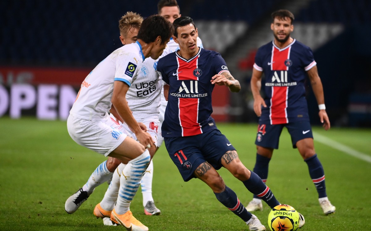 Di María se vio envuelto en una situación antideportiva. Foto: AFP