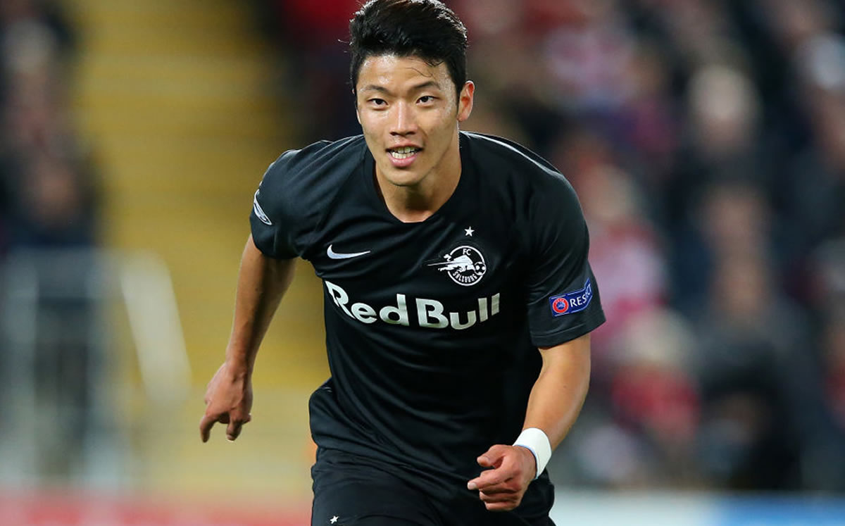 Hwang Hee-Chan (RB Leipzig) El delantero surcoreano de 24 años llegó del club hermano austríaco del RB Salzburgo.
