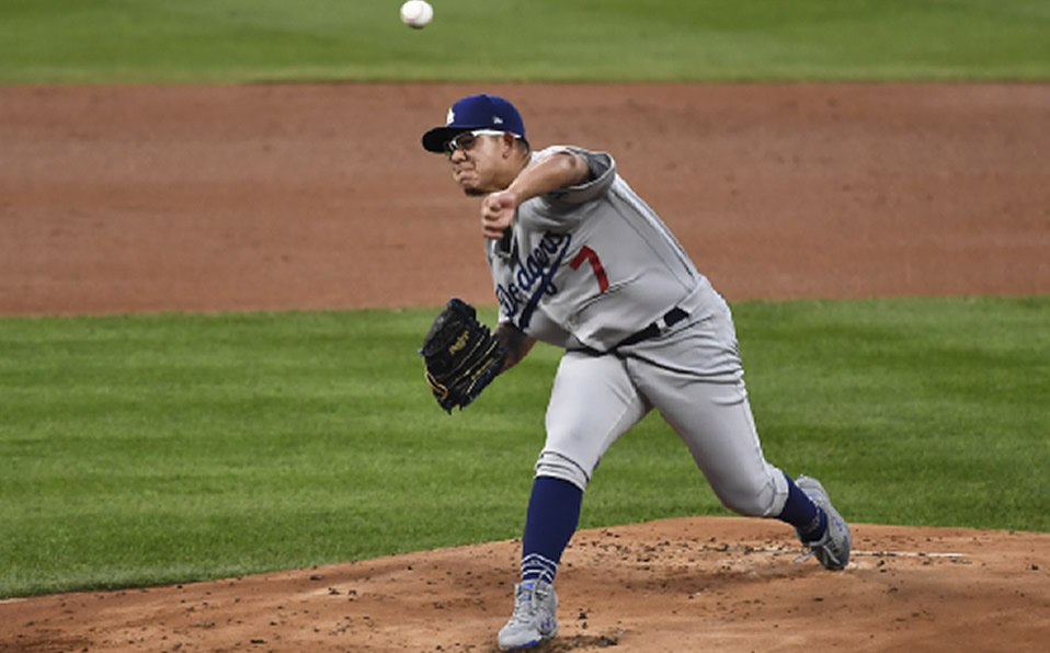 Dodgers gana, Julio Urías sale sin decisión