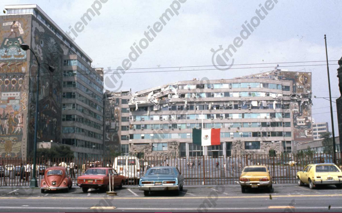 Pero el terremoto del 19 de Septiembre de 1985, fue el más mortífero y destructivo que se ha registrado en la CDMX. (Fototeca Milenio)