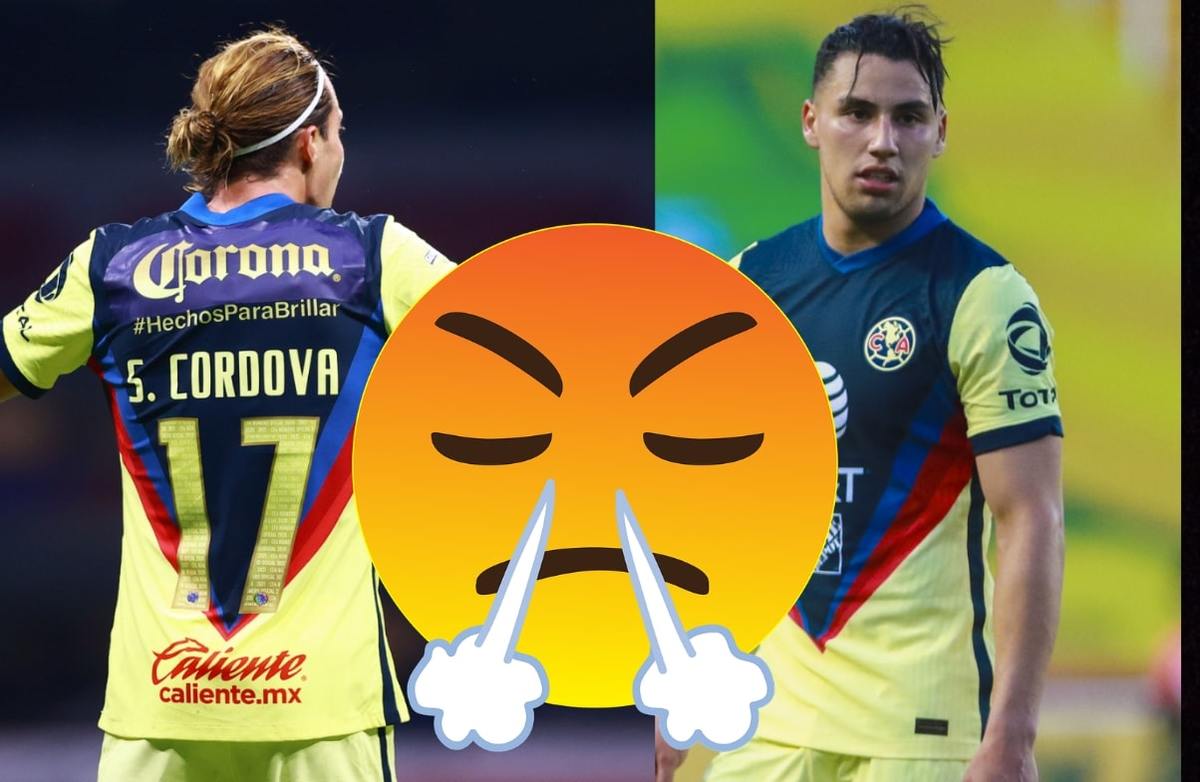 Córdova y Sánchez cambiaron sus playeras con jugadores de e (FOTO: Imago7)