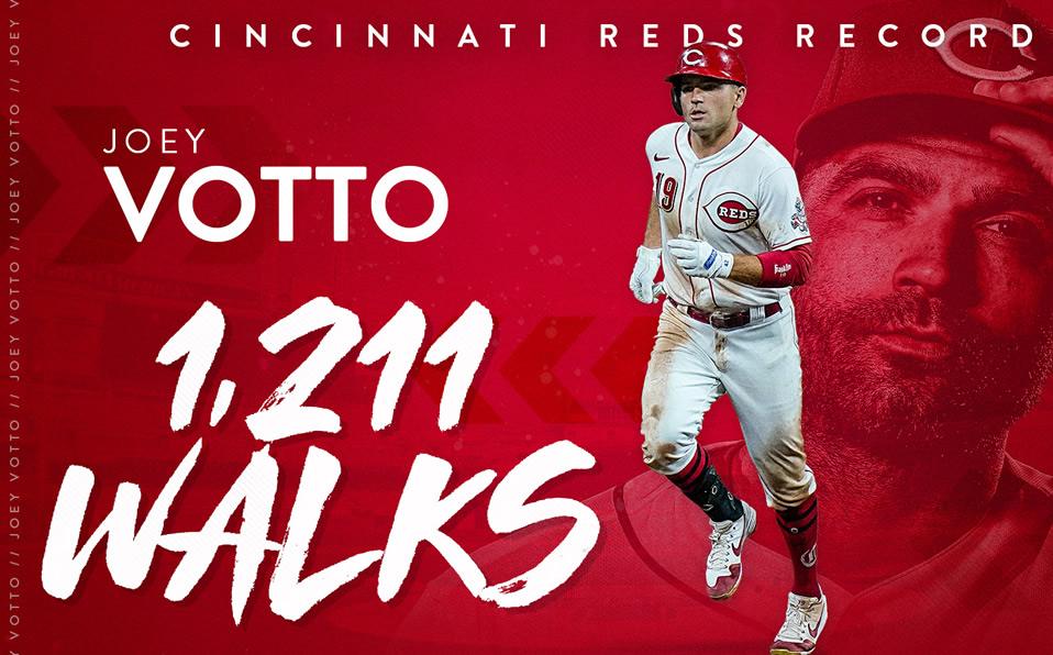 MLB Joey Votto supera récord de Pete Rose