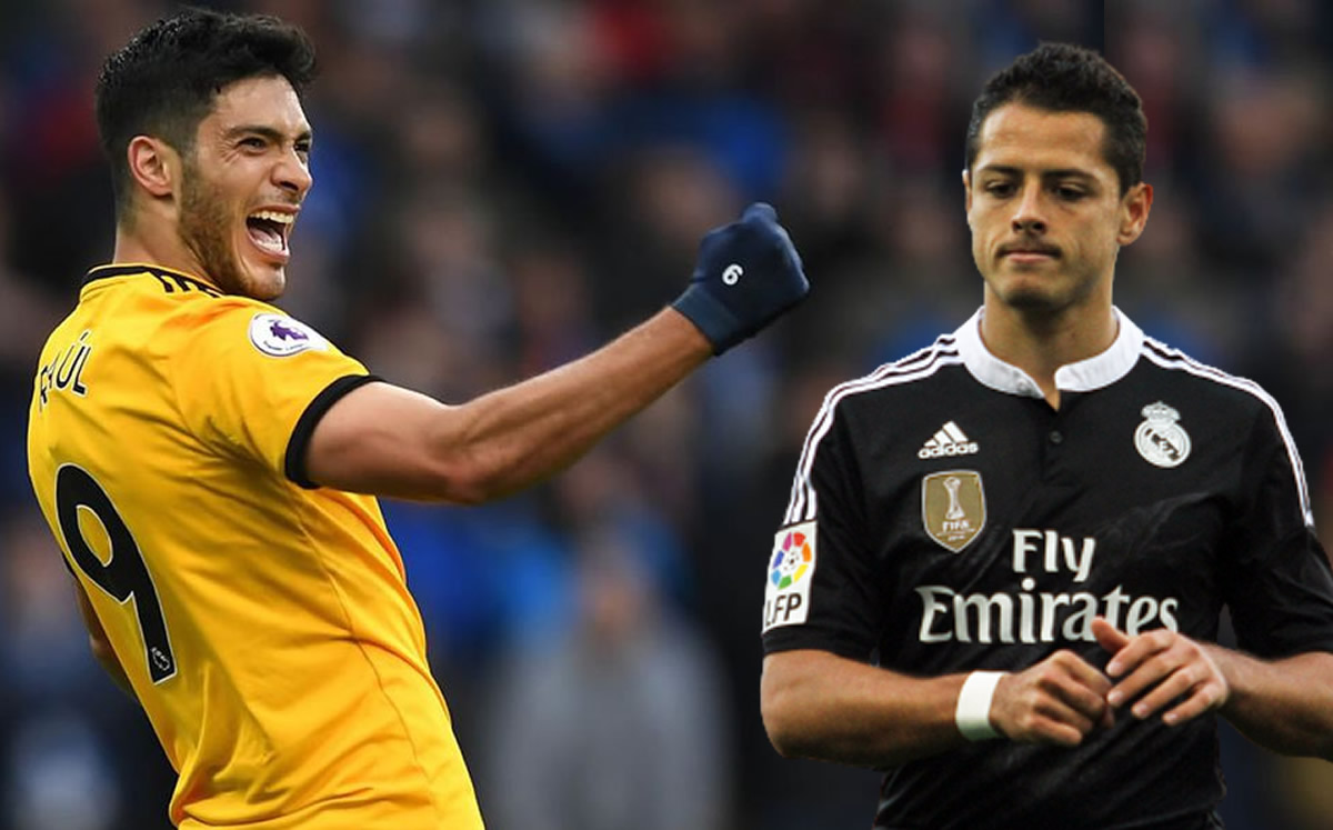 ¡Raúl Jiménez seguirá el camino de Javier Hernández en Real Madrid? (Fotos: Wolves y Mexsport)