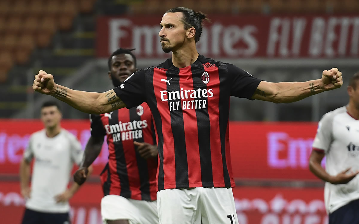 Zlatan demostró su importancia en el Rossonero (AFP)