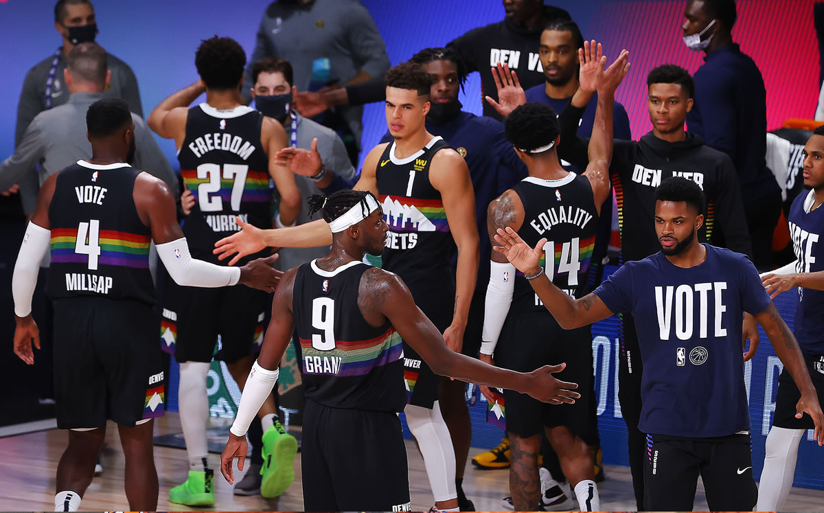 Nuggets le dio vida a la Final del Oeste en la NBA. (Foto: AFP)