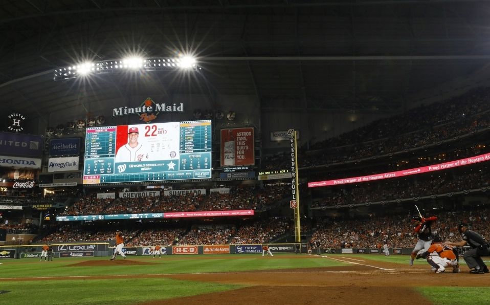 En la Serie Mundial 2019, los Astros fueron locales de los Juegos 1, 2, 6 y 7. (Foto: AP)