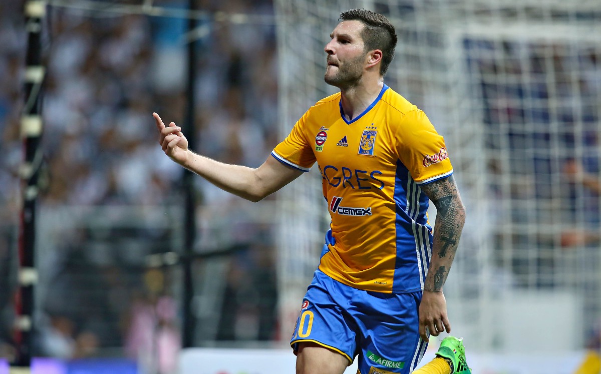 Gignac pelea el liderato de goleo del Guard1anes 2020 (FOTO: Imago7)