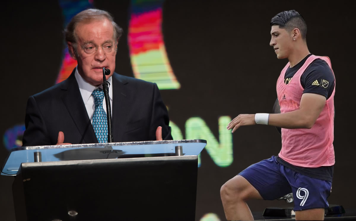 José Ramón Fernández resaltó el físico de Alan Pulido. (Foto: Mexsport)